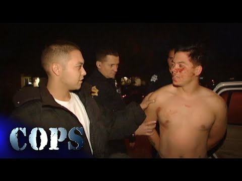 Fresno Fight: Father and Son Brawl After Strip Club Visit | Cops TV Show