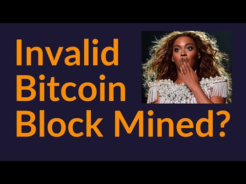 Invalid Bitcoin Block Mined?