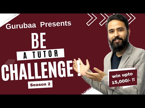 Be a Tutor Challenge Season 2 Announcement