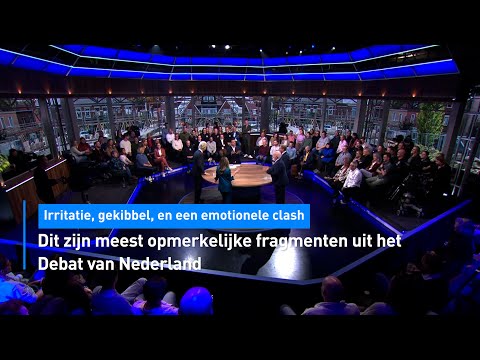 Dit zijn de meest opmerkelijke fragmenten uit het Debat van Nederland | Hart van Nederland