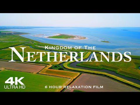 NEDERLAND 2025 🇳🇱 Netherlands Drone Aerial 4K | 6 Hour Ambient Relaxation of Holland #netherlands