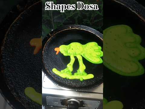 dosa #Creativedesigendosa #kidsbreakfastrecipes #desigendosa #shapesdosa #shorts #viral