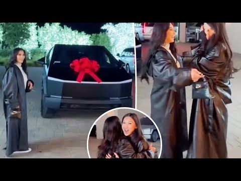 OMG Kim Kardashian’s Surprises Her BF With A Tesla Cybertruck As Birthday Gift