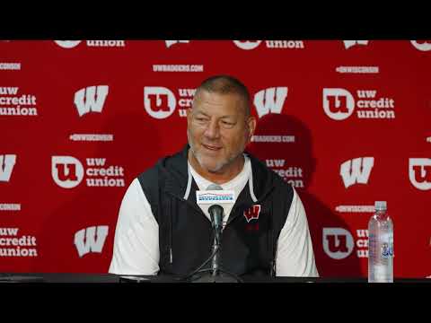 Phil Longo Media Availability || Wisconsin Football || July 29, 2024