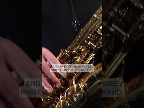 How To Play The Chromatic Scale On Sax #altosax #saxophonelessons #saxophone