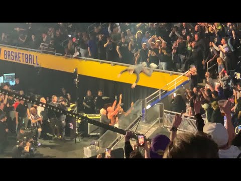 Sting Jumps Off the Balcony! AEW Dynamite: Andrade vs. Darby Coffin Match Brawl 4/20/22