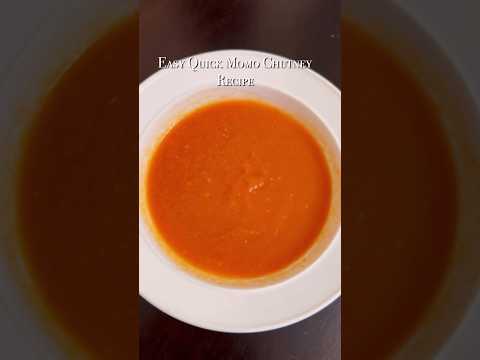 #momochutney 🍅🌶️ #momokoachar #easyquickrecipe #youtubeshorts