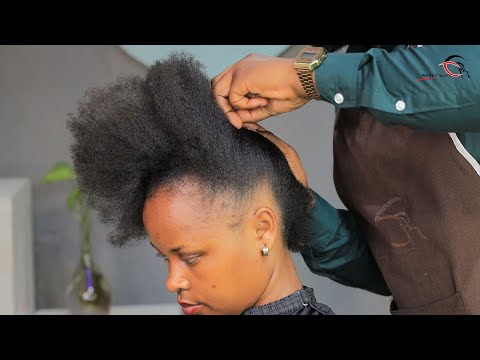 Very Quick & Simple || OMG ❤️❤️Short Natural Hair Styling For A Party.