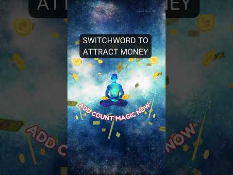 Switchword to Manifest Money, Wealth and Abundance #shorts #ytshorts