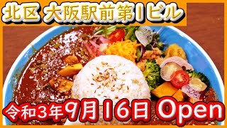 大阪 グルメ 【スパイスカレー Roche】大阪駅前第1ビル　旨味の魚介カレー　スパイシーなチキンカレー