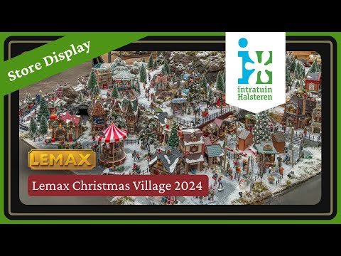 Lemax Christmas Villages 2024 | Display Ideas | Intratuin Halsteren