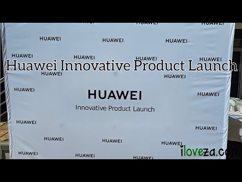 Exclusive: Huawei Innovative Product Launch #iloveza❤️🇿🇦 #AfterFajrGrind