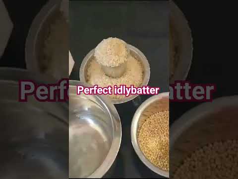 perfect idly batter measurement #mykitchenstudio #perfect #idlydosabatter