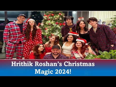 Hrithik Roshan's Christmas 2024 Celebration with Saba Azad & Family!