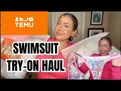 TEMU VACATION SWIMWEAR TRY ON | TEMU FASHION FINDS | HOTMESS MOMMA VLOGS