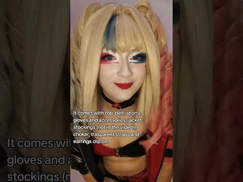 Suicide Squad Isekai Harley Quinn Cosplay Costume #giveaway #suicidesquadisekai #harleyquinn