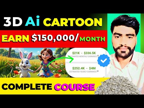 How to make a 3d animation videowith ai ai animation tools | how to make cartoons for youtubevideos