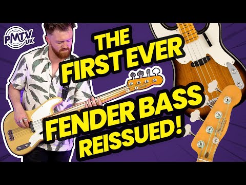 The FIRST Electric Bass Guitar, Reissued! - The Fender American Vintage II 1954 Precision Bass