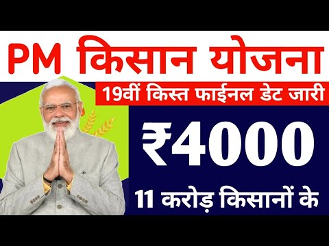 final date jari 19th instalment 2024 | pm kisan next instalment date jari | pm kisan 19th instalment