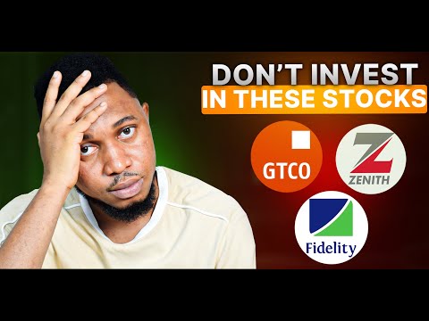 Warning: Don’t Invest in These Nigerian Bank Stocks - Zenith Bank, GTCO, and Fidelity Bank ⚠️🚨🚨