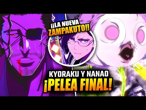 ¡¡EPICO!! KYORAKU & NANAO vs LILLE BARRO ¡LA NUEVA ZAMPAKUTO! BLEACH Ep 37 Adelanto #bleach #kyoraku