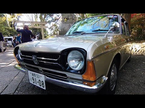 スバル ff-1 1300GL【谷保天満宮旧車祭 2024】明治41年設立日本最古自動車倶楽部 ”Automobile Club Japan”