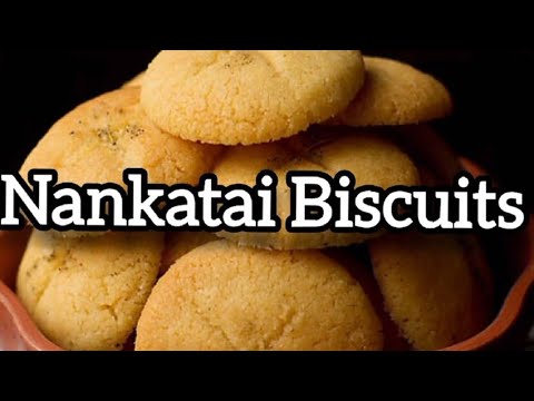 How to make Nankhatai biscuits  at home in  oven.|| నాన్ఖటాయ్.