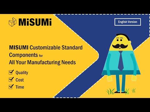 MISUMI Customizable Standard Components for All Your Manufacturing Needs