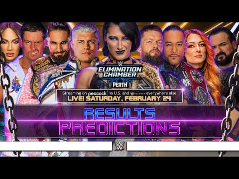 WWE Elimination Chamber 2024 - Results Predictions