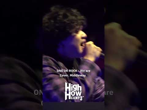 ONE OK ROCK - We are // Cover. Middleway (ทุกวันศุกร์) #highhowcamp #highhow #บ้านงาน #shorts