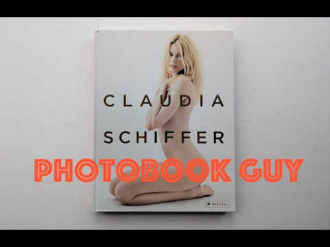 "Claudia Schiffer" Rizzoli Art Fashion Model Photo book Part 1