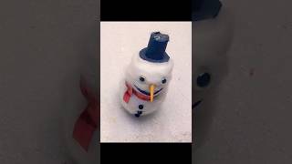 "DIY Snowman Magic: Create a Festive Snowman from Old Newspapers! 📰⛄️"