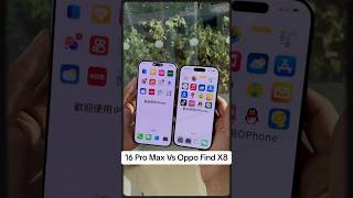 Iphone 16 Pro Max vs Oppo Find X8 #vivox200mini #fyp #viral #fy #fypシ #fypツ #foryourpage #foryou