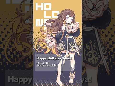 Happy birthday, Anya! 🍂 HoloNews SNAPSHOT 03/13/25 #hololive #hololiveenglish