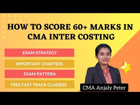 How to get exemption in CMA Inter Cost Accounting | Exam Strategy in Malayalam