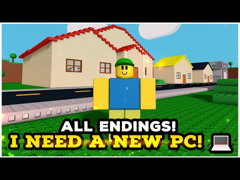 NEW🔴I Need A New PC!💻| ALL Endings! | ROBLOX