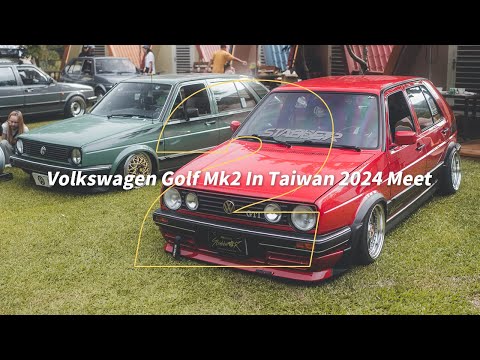 VW Golf Mk2 In Taiwan 2024 Meet！Golf 二代露營人車聚