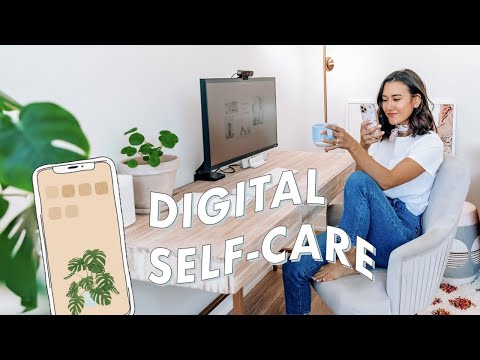 📱✨ My Digital Self Care Routine | chatting boundaries & embracing the mundane, simple moments