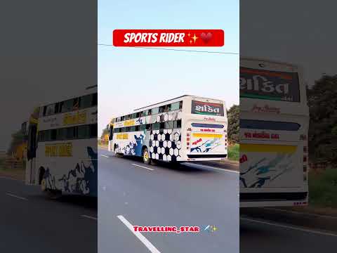 Shakti Travels Sports Rider Luxurious Bus ✨♥️ ll Most Popular Luxurious Bus #Luxurybus #viral #Bus