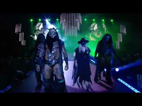 House of Black (Malakai Black,Brody King,Buddy Matthews and Julia Hart) entrance,AEW All Out,4/5/22