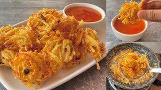 বিকালের নাস্তার জন্য মচমচে আলুর পাকোড়া | Potato Pakora Recipe | Aloo pakora | Potato Snacks Recipes