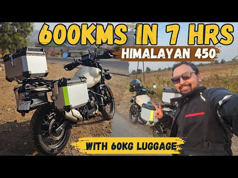 FASTEST RECORD On HIMALAYAN 450 | 600kms In 7hrs Experience | Akola - Mumbai Solo Ride in Hot Summer