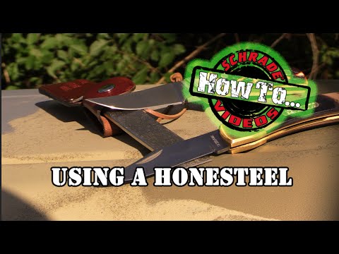 Using a Honesteel to Straighten Your Blade and Sharpen Less Frequently