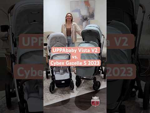 UPPAbaby Vista V2 vs. Cybex Gazelle #babygear #stroller #uppababy #cybex