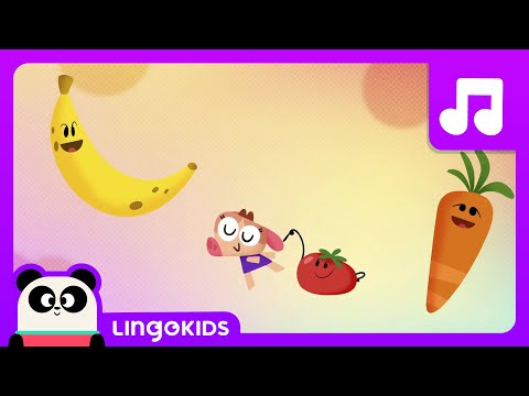 FRUITS and VEGETABLES Song for Kids 🍌🍅🥬 Song for Kids | Lingokids