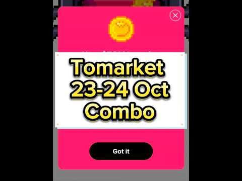 Tomarket Daily Combo 24 ctober | Tomarket Today Combo | Tomarket Combo  #tomaket23combo #shortsfeed