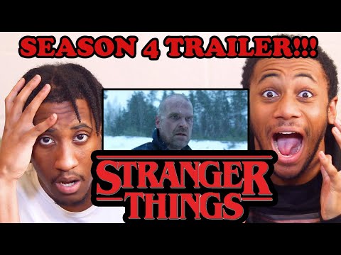 STRANGER THINGS SEASON 4 TRAILER REACTION!!! HOPPER IS ALIVE?!?!?