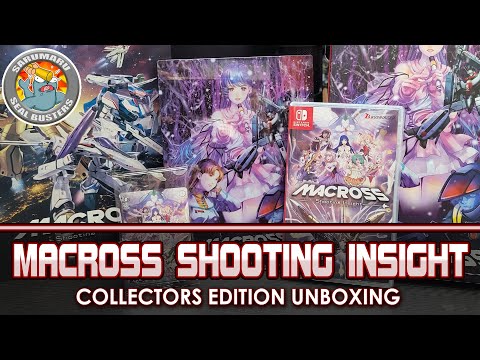 Macross Shooting Insight UNBOX! #nintendoswitch #switch #videogames #retrogaming #anime #macross