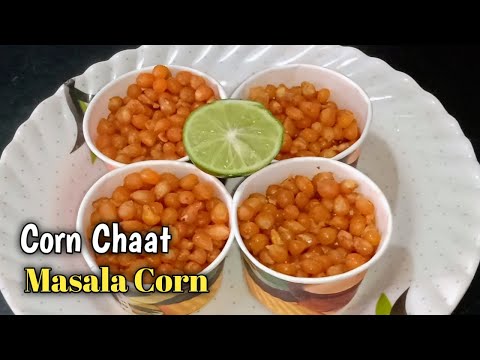 Corn Chaat | Masala Corn | CRISPY CORN |  corn chaat recipe | sweet corn chaat | Ruchula Harivillu