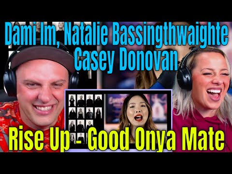 Dami Im, Natalie Bassingthwaighte & Casey Donovan - Rise Up - Good Onya Mate | WOLF HUNTERZ REACT